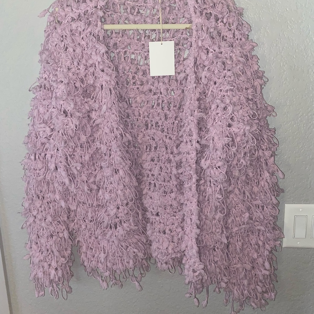 Fuzzy Cardigan